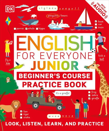 English for Everyone Junior Beginner's Course Practice Book - Paperback