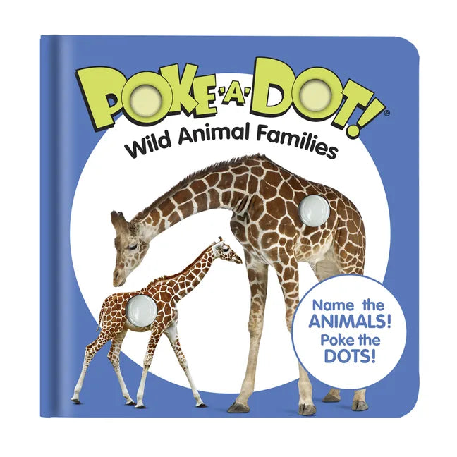 Poke-A-Dot - Wild Animal Families - Board Book