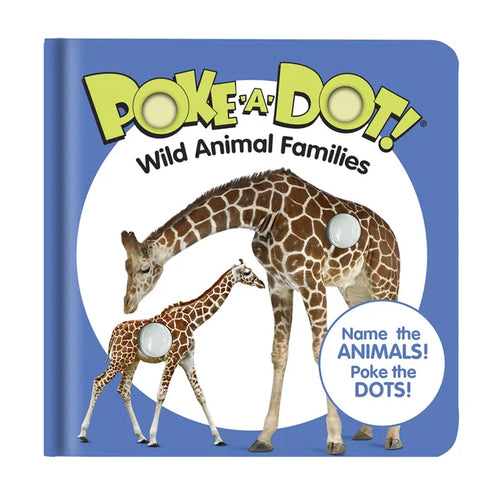 Poke-A-Dot - Wild Animal Families - Board Book