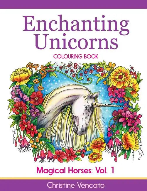 Enchanting Unicorns Colouring Book - Paperback