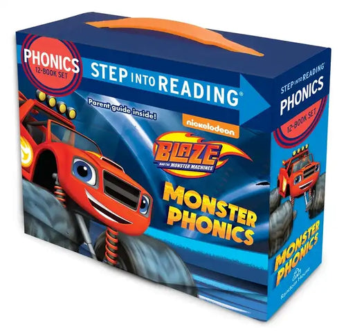 Monster Phonic 12-Book Boxed Set (Blaze and the Monster Machines): 12 Step Into Reading Books - Boxed Set