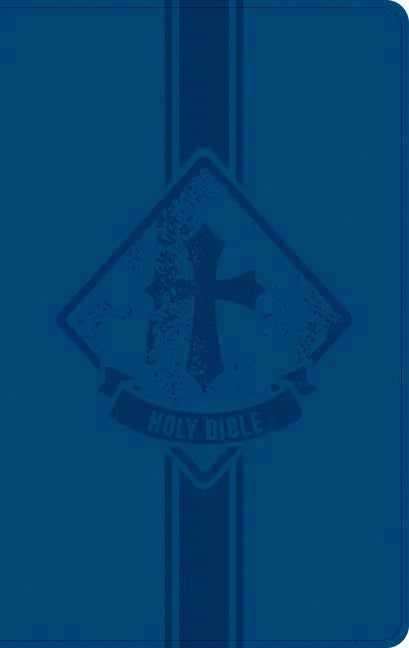 KJV Kids Bible, Thinline Edition, Navy Leathertouch - Imitation Leather