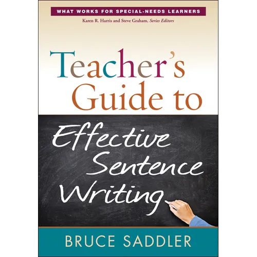 Teacher's Guide to Effective Sentence Writing - Paperback