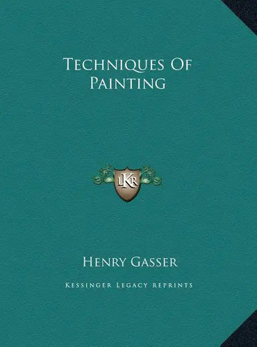 Techniques of Painting - Hardcover