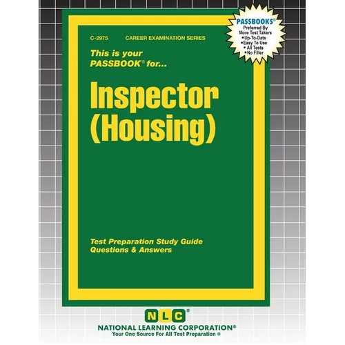 Inspector (Housing) - Paperback