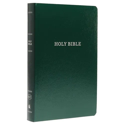 KJV, Gift and Award Bible, Imitation Leather, Green, Red Letter Edition - Imitation Leather
