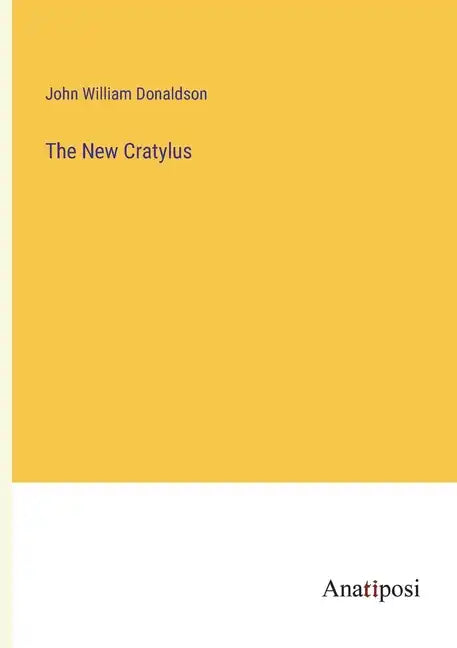 The New Cratylus - Paperback