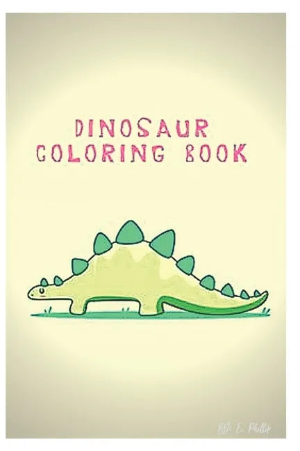 dinosaur coloring book: coloring book for kids 3-8 years old - Paperback