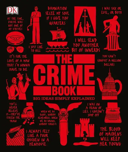 The Crime Book: Big Ideas Simply Explained - Hardcover