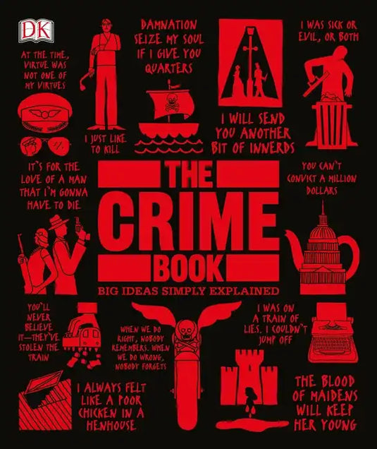The Crime Book: Big Ideas Simply Explained - Hardcover