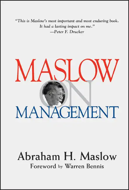 Maslow on Management - Hardcover