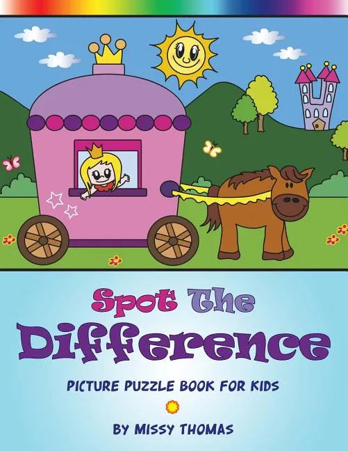 Spot The Difference - Picture Puzzle Book For Kids - Paperback