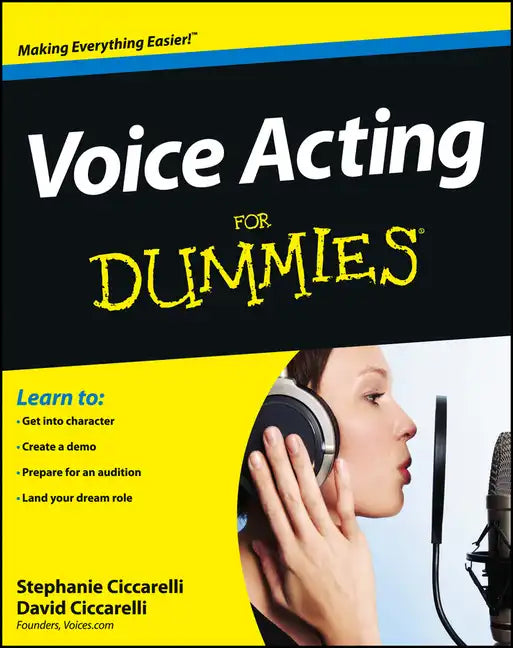 Voice Acting For Dummies - Paperback