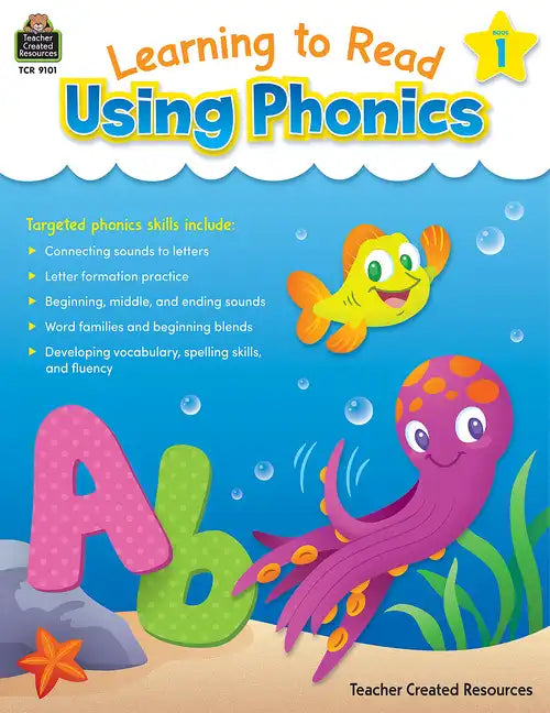 Learning to Read Using Phonics (Book 1) - Paperback