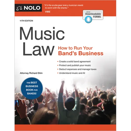 Music Law: How to Run Your Band's Business - Paperback
