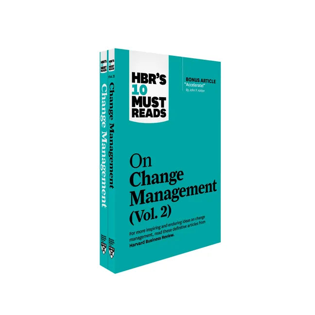 Hbr's 10 Must Reads on Change Management 2-Volume Collection - Paperback