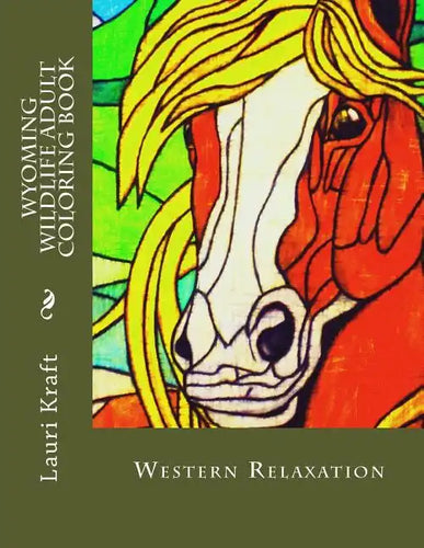 Wyoming Wildlife Adult Coloring Book: Wild-Side Meditation and Relaxation - Paperback