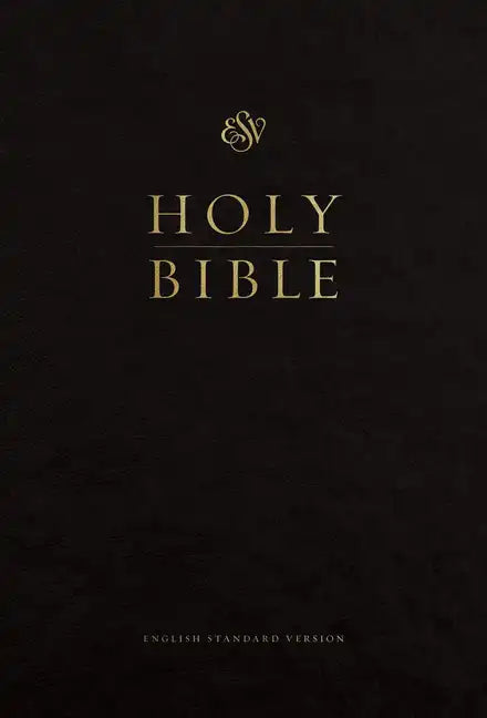 ESV Pew and Worship Bible, Large Print (Black) - Hardcover