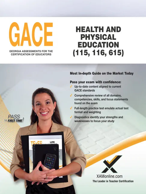 Gace Health and Physical Education 115, 116, 615 - Paperback