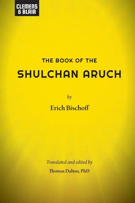 The Book of the Shulchan Aruch - Paperback
