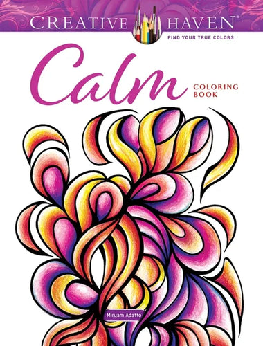 Creative Haven Calm Coloring Book - Paperback
