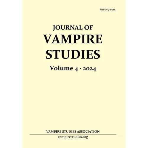 Journal of Vampire Studies: Vol. 4 (2024) - Paperback