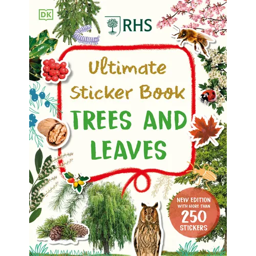 Ultimate Sticker Book Trees and Leaves - Paperback