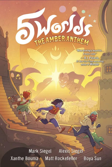5 Worlds Book 4: The Amber Anthem: (A Graphic Novel) - Paperback