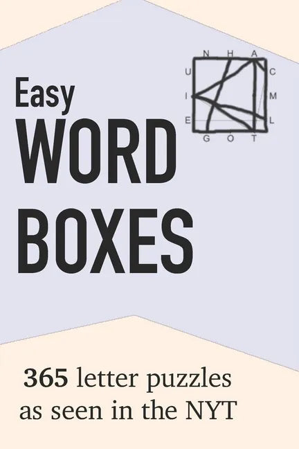 Easy Word Boxes: 365 Letter Puzzles as seen in the NYT - Paperback