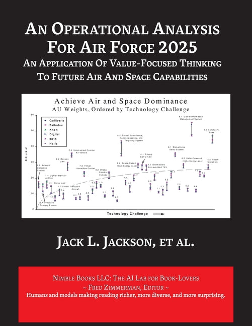 An Operational Analysis for Air Force 2025: An Application of Value-Focused Thinking to Future Air and Space Capabilities - Paperback