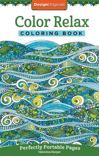 Color Relax Coloring Book: Perfectly Portable Pages - Paperback