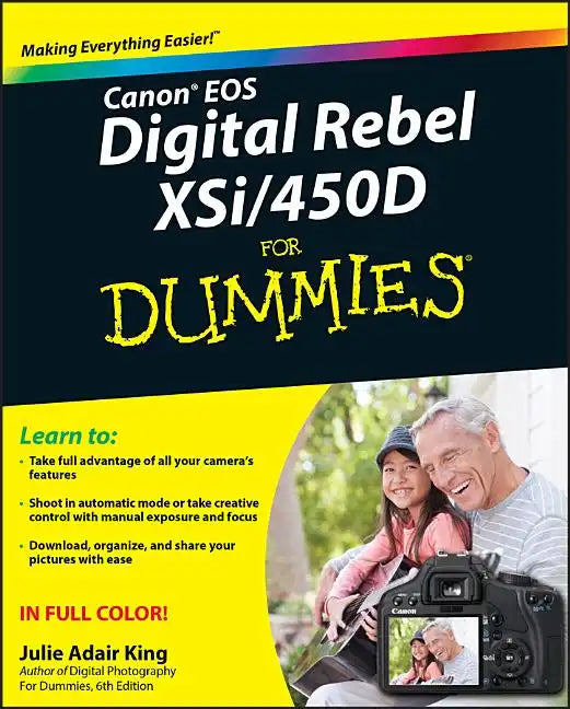 Canon EOS Digital Rebel Xsi/450d for Dummies - Paperback