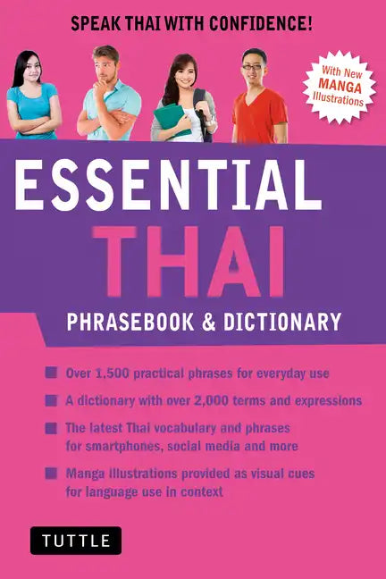 Essential Thai Phrasebook & Dictionary: Speak Thai with Confidence! (Revised Edition) - Paperback