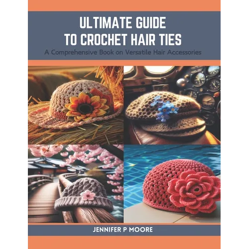 Ultimate Guide to Crochet Hair Ties: A Comprehensive Book on Versatile Hair Accessories - Paperback