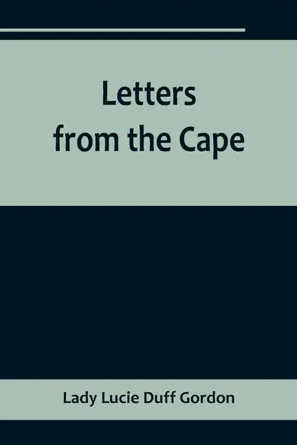 Letters from the Cape - Paperback
