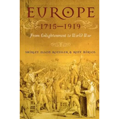 Europe 1715-1919: From Enlightenment to World War - Paperback