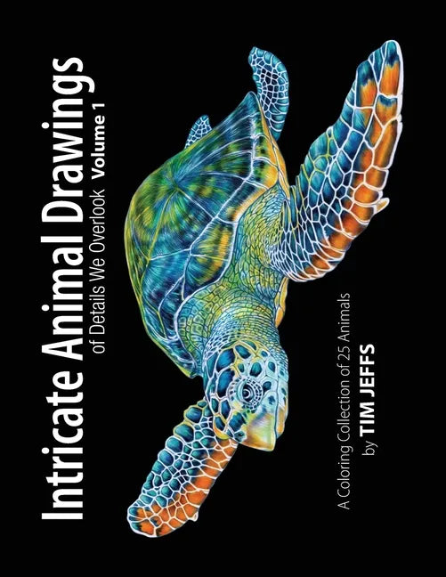 Intricate Animal Drawings of Details We Overlook: Volume 1 - Paperback