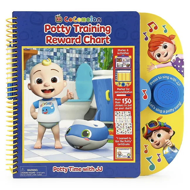 Cocomelon Potty Training Reward Chart - Hardcover