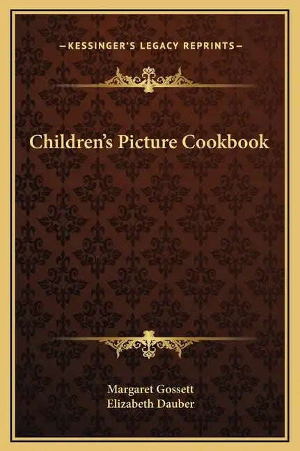 Children's Picture Cookbook - Hardcover