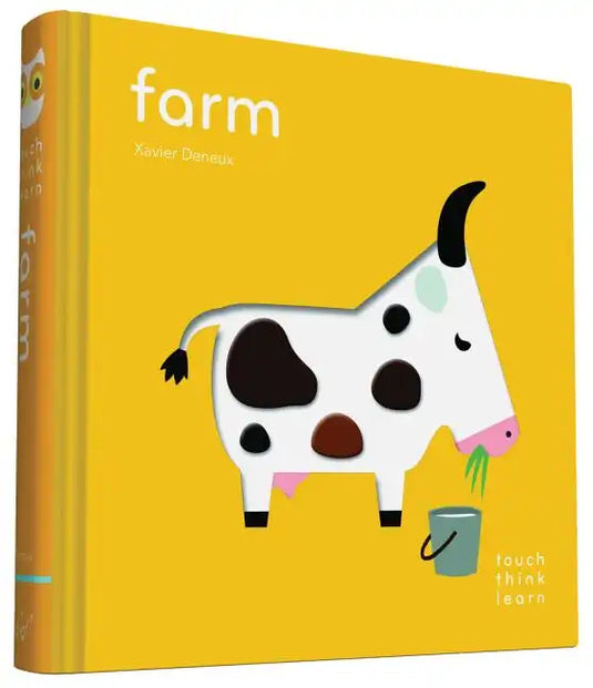 Touchthinklearn: Farm: (Childrens Books Ages 1-3, Interactive Books for Toddlers, Board Books for Toddlers) - Board Book