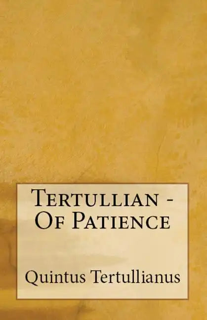 Of Patience - Paperback