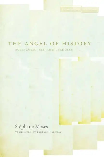 The Angel of History: Rosenzweig, Benjamin, Scholem - Paperback