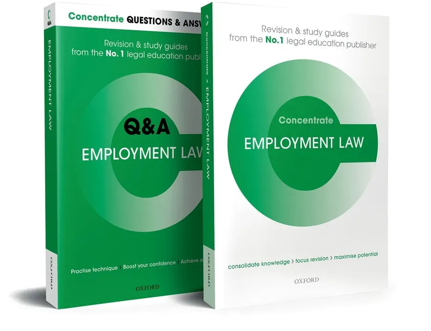 Employment Law Revision Concentrate Pack: Law Revision and Study Guide - Paperback