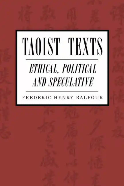 Taoist Texts - Paperback