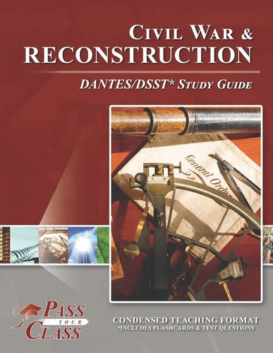 Civil War and Reconstruction DANTES/DSST Test Study Guides - Paperback