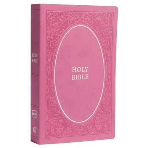 NKJV, Holy Bible, Soft Touch Edition, Imitation Leather, Pink, Comfort Print - Imitation Leather