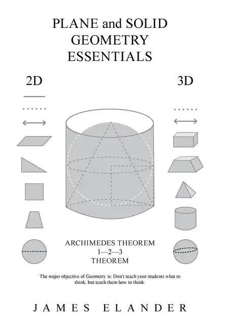 Plane and Solid Geometry Essentials - Hardcover