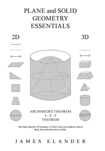 Plane and Solid Geometry Essentials - Hardcover
