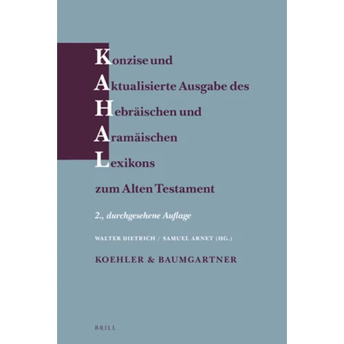Konzise Und Aktualisierte Ausgabe Des Hebräischen Und Aramäischen Lexikons Zum Alten Testament: (New Edition - Paperback) - Paperback