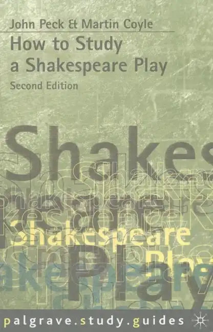 How to Study a Shakespeare Play - Paperback